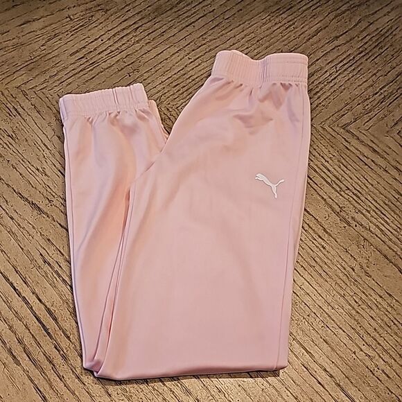 Pink puma track pant joggers size 8-10 M excellent condition - Picture 12 of 12